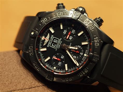 breitling blackbird blacksteel dlc chronograph|Breitling blackbird titanium case.